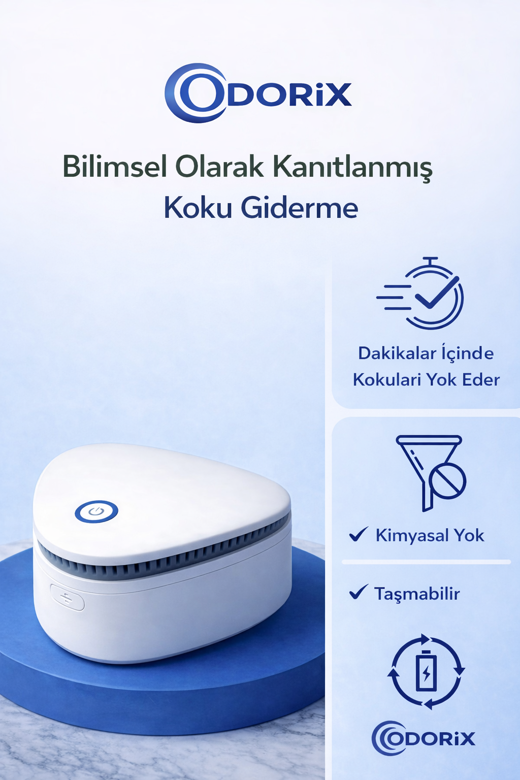 "Evdeki Sigara, Yemek Ve Evcil Hayvan Kokularını Dakikalar İçinde Yok Eden Akıllı Ozon Teknolojisi"